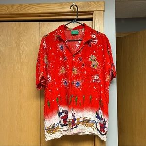 Holiday Button-Up Shirt